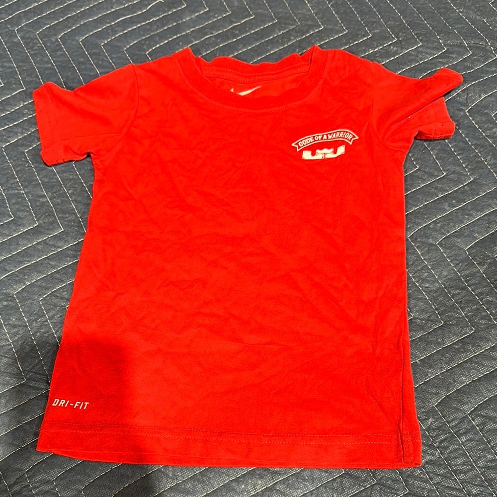 Nike Red Short Sleeve Dri fit T-shirt  size 4